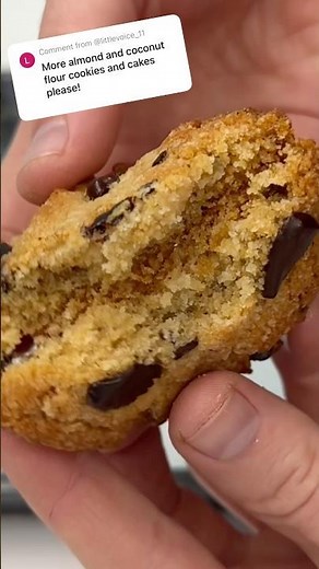 🍪Soft n chewy choc chip cookies | gf/v/keto