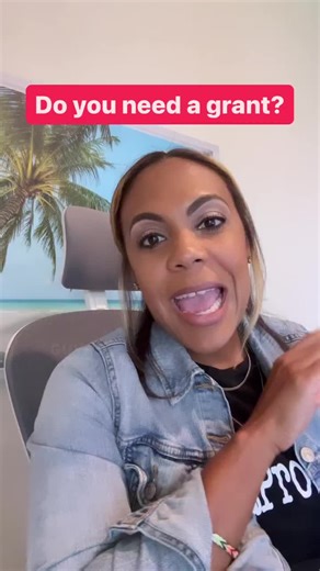 YOU ARE GOING TO WANT TO SAVE THIS ⬇️ …….. Y’all better get this grant 💰 I am here to help you do it!! -I win grants -I help you win grants -🏆I ALSO GIVE GRANTS🏆 I win grants truly so I can give them. Through sponsorship and funding awarded to my businesses, I have distributed over 40K in grants over the last year to small business owners, entrepreneurs, and non profit leaders. I am committed to coaching you and I stay with a grant writing waitlist…. BUT my goal is to one day have given $1M i