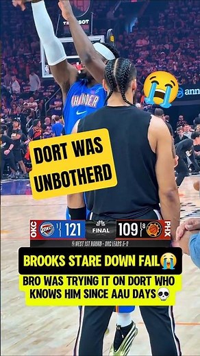 Brooks STARE DOWN did NOT WORK😭