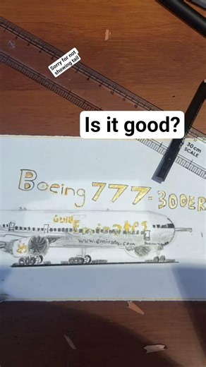 Is my Boeing 777 - 300 ER good? #airplane #plane #fly
