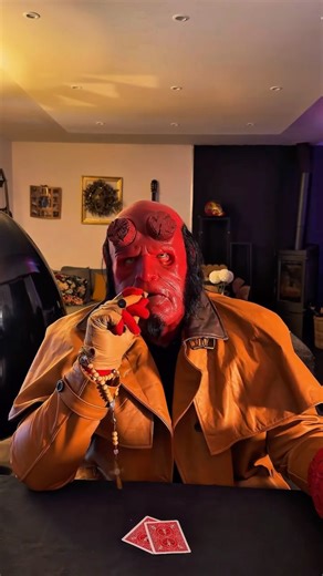 FRL on Instagram: "✨ Hey friends, For this first real visitor, the Multiverse is opening once again… 🌌 And this time, I’m not alone. I’ve received a surprise guest from another universe 🕶️⚡ 👉 Any guesses who it might be? 💬 Drop your theories in the comments 🔁 Tag someone who might know ❤️ Like if you feel something EPIC is coming Hellboy @univers_creationcraft ✅🙂 #multiverse #marvel #cinema #reel #instagramreels #fan #mcu #hellboy #acting #usa #France #brazil #india #tonystark #avengersdoo