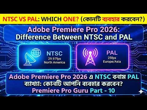 NTSC vs PAL Explained: Which One Should You Use? | NTSC নাকি PAL ব্যবহার করবেন?
