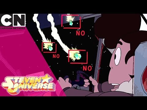 Steven Universe | Space Battle with Emerald | Cartoon Network