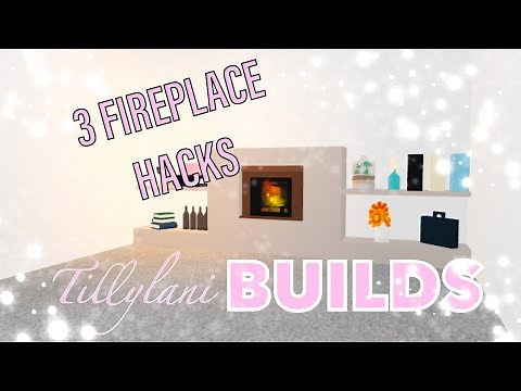Speed build FIREPLACE hacks ADOPT ME ideas