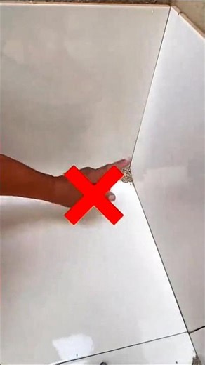 The repairer did not install the tiles properly #shortsvideo