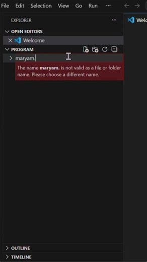 how to create file or folder in vs code #ai #coding #programmingbasics