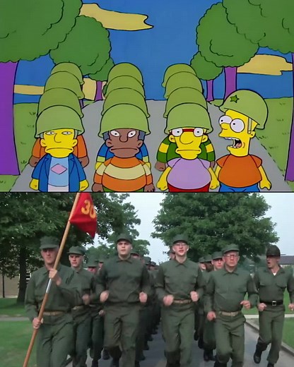 Full Metal Jacket Los Simpson