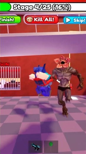 SCARY CAUGHT! STRANGER THINGS DEMOGORGON PRISON RUN! OBBY GAMEPLAY #Roblox