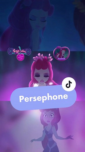 Persephone Animation: Goddess of Spring in God's School Series