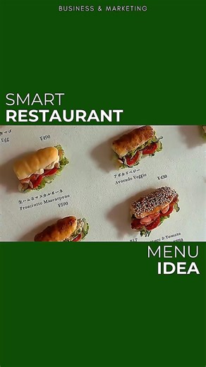 This Restaurant Menu Changed Everything