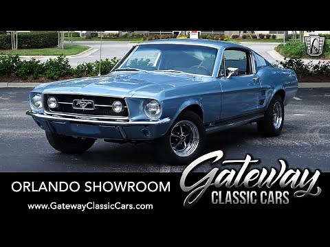 1967 Ford Mustang GT Fastback For Sale Gateway Classic Cars Orlando #1886