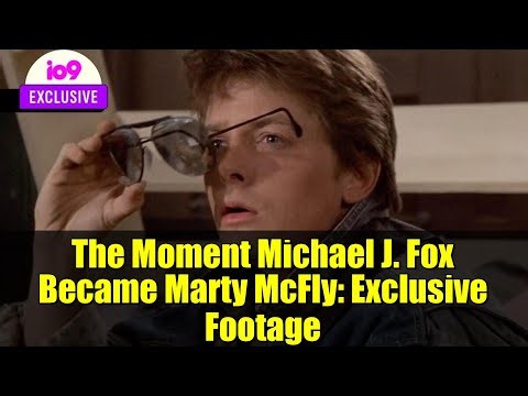 The Moment Michael J. Fox Became Marty McFly: Exclusive Footage