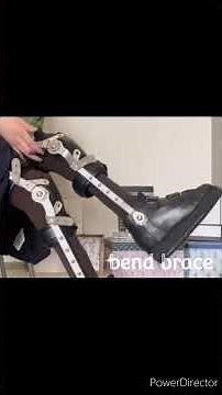How to use leg braces of handicapped/ ortho disability