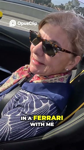 First Ferrari Ride Woman Experiences The Yellow Beast!