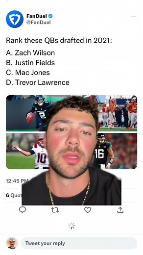 Ranking 4 Quarterbacks Drafted in 2021