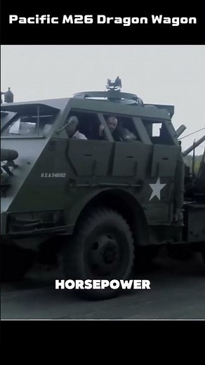 Pacific M26 Dragon Wagon🚛#DragonWagon #WWIIHistory #MilitaryVehicles#YouTubeShorts