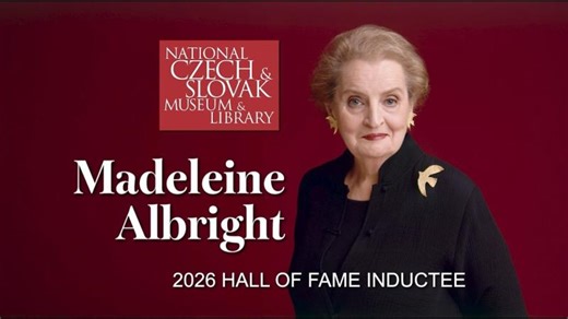 Madeleine Albright Induction into National Czech Slovak Museum Library Hall of Fame 2026 | National Czech Slovak Museum Library
