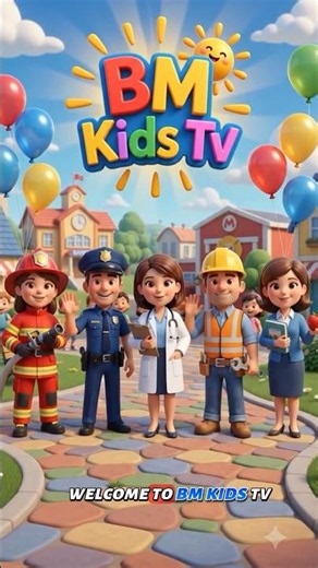 🚒 Community Helpers for Kids | Educational Video for Toddlers👮 Meet Our Community