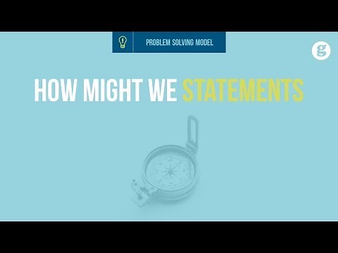 How Might We Statements