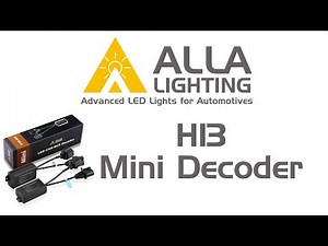 9008 H13 CANBUS Decoder LED Headlights Anti Flickering Error Code Kits