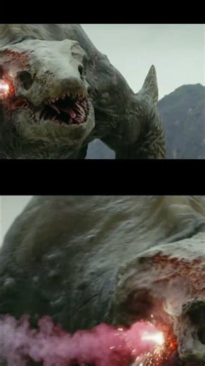 Woman Shoots Exploding King Kong Creature in Epic Battle! #shorts