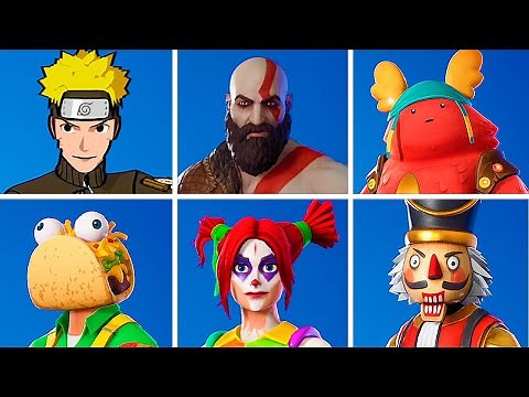 All Fortnite Skins and *ALL* Fortnite Characters - 1500 SKINS in Fortnite!