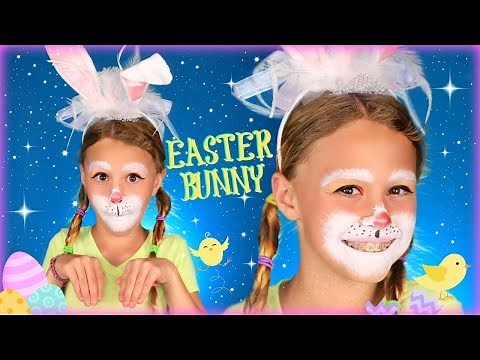 Kids Easter Bunny Makeup Tutorial