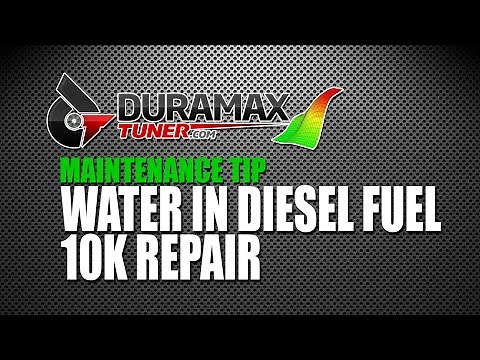 WATER IN DIESEL FUEL COSTS 10K REPAIR