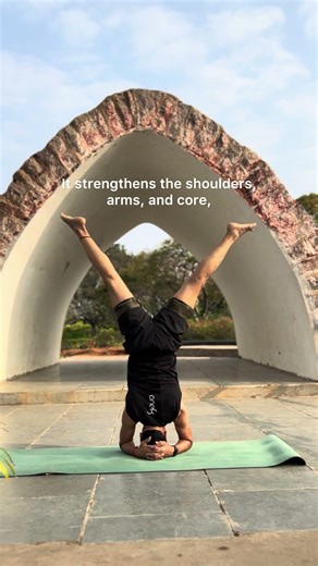 Sirsasana – The king of asanas. 