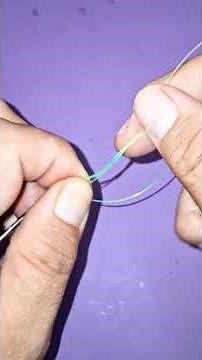 How to Tie the Uni Knot – The Only Knot You Need #fishing #knotfishing