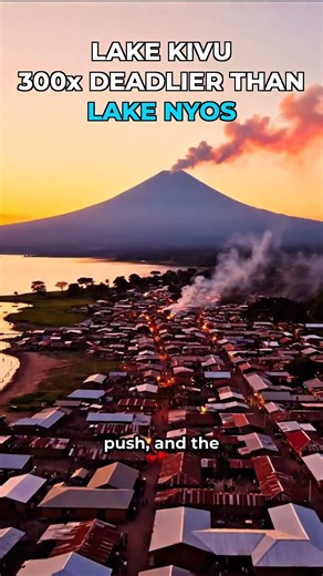 The Lake 300x Deadlier Than the One That Killed 1,700 — Lake Kivu #shorts