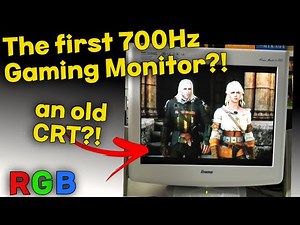 Can we Reach 700Hz by Overclocking this Old CRT Monitor?