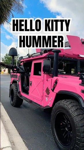 Hello Kitty Humvee H1 Build🤯