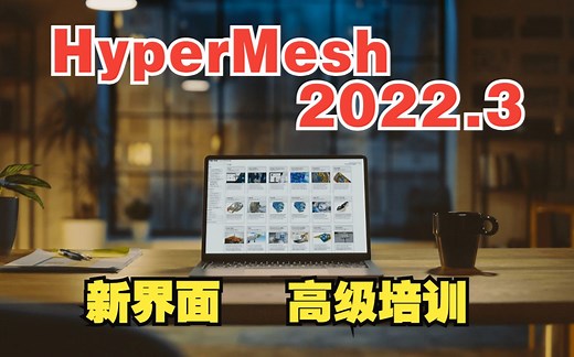 HyperMesh新界面-2022.3高级培训-上午-Midmesh