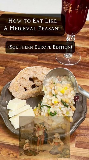 How to Eat like a Medieval Peasant (Southern Europe) | Eats History