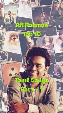 Top 10 A.R. Rahman Tamil Songs 🎵 | #arrahman #tamilsong #lovesong #top10songs #tamilmusic