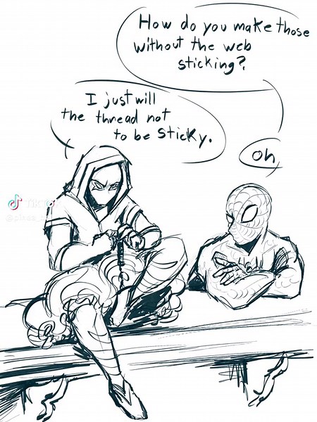 Spiderman OC Reveals Her Powers in a Unique Way