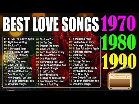 Lionel Richie, Eric Clapton, David Slater, Celine Dion 💖 Best Old Love Songs 70s 80s 90s