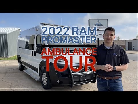 2022 RAM ProMaster Ambulance Tour - New Product!