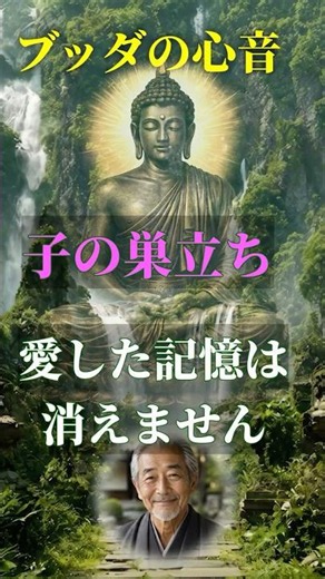 [Buddha's protective words] "Letting go" - the "emptiness" after children have left home