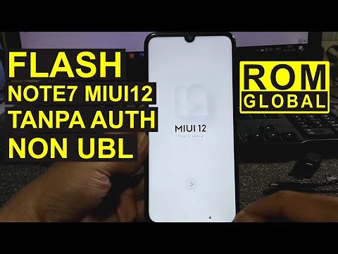 [Tanpa Auth] Cara Flash Redmi Note 7 Lavender ROM Global MIUI 12 Tanpa UBL