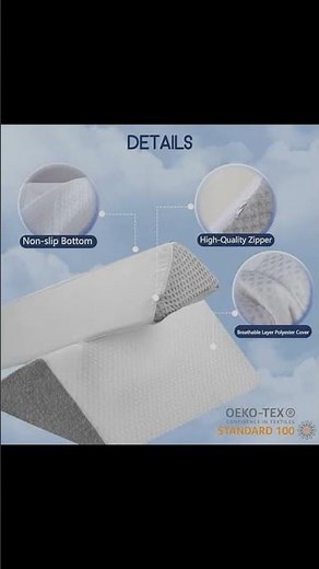 Transform Your Sleep: Wedge Pillow for Back Pain Relief