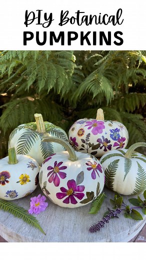 28K views · 69 reactions |  How to Make DIY Botanical Pumpkins ...
