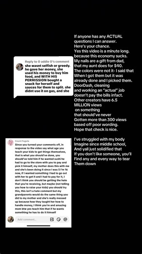 Replying to @✪ addie ✪ there are actual bad moms out there. Some of them are closer than you think. But me? I can guarantee if I was able to tell the ENTIRE story of how my family was crafted. You wouldn’t be looking at me the same way you are now. #fyp #drama #badmom