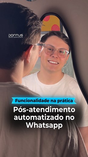 Dontus - Software Odontológico on Instagram: "Seu Whatsapp no automático, é só com a Dontus! Com as automações de pós-atendimento a experiência do seu paciente se transforma e a fidelização ao seu consultório ou clínica só aumenta. Quer proporcionar uma experiência única de atendimento para os seus pacientes e ter uma gestão facilitada do seu negócio? Comenta "Eu quero" que o nosso time te mostra como. #Dontus #DentistaEmpreendedor #gestãoodontologica #TecnologiaParaDentistas #gestãoodontológica