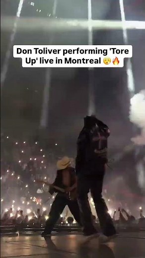 Don Toliver Performing 'Tore Up' Live in Montreal🔥