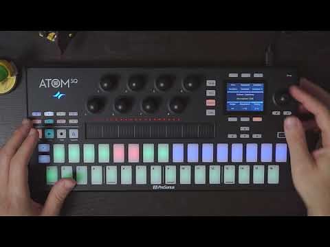 ATOM SQ Studio One Step Sequencer Deep Dive