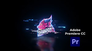 Glitch High Tech Logo Reveal