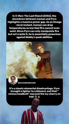 Iceman vs Pyro — Fire vs Ice Showdown 🔥❄️ | X-Men: The Last Stand