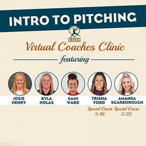 If you missed Part I of Intro to Pitching– you're in luck! 👏 Register for Part II on March 25 to receive on-demand access to BOTH session recordings and more! 🔗 bit.ly/49Bd06r | National Fastpitch Coaches Association - NFCA